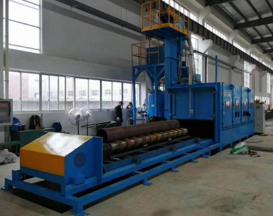 德阳喷砂机在管道除锈中的现场施工应用